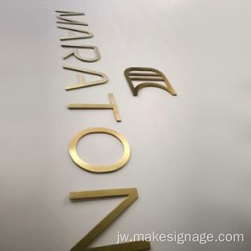 Plating Surat Logam Laser nglereni